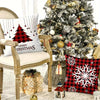 4pcs Christmas Velvet Pillow Covers